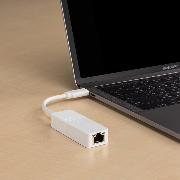 D-Link DUB-E130 Adaptador USB-C a Ethernet Gigabit Blanco D-Link DUB-E130 Adaptador USB-C a Ethernet Gigabit Blanco
